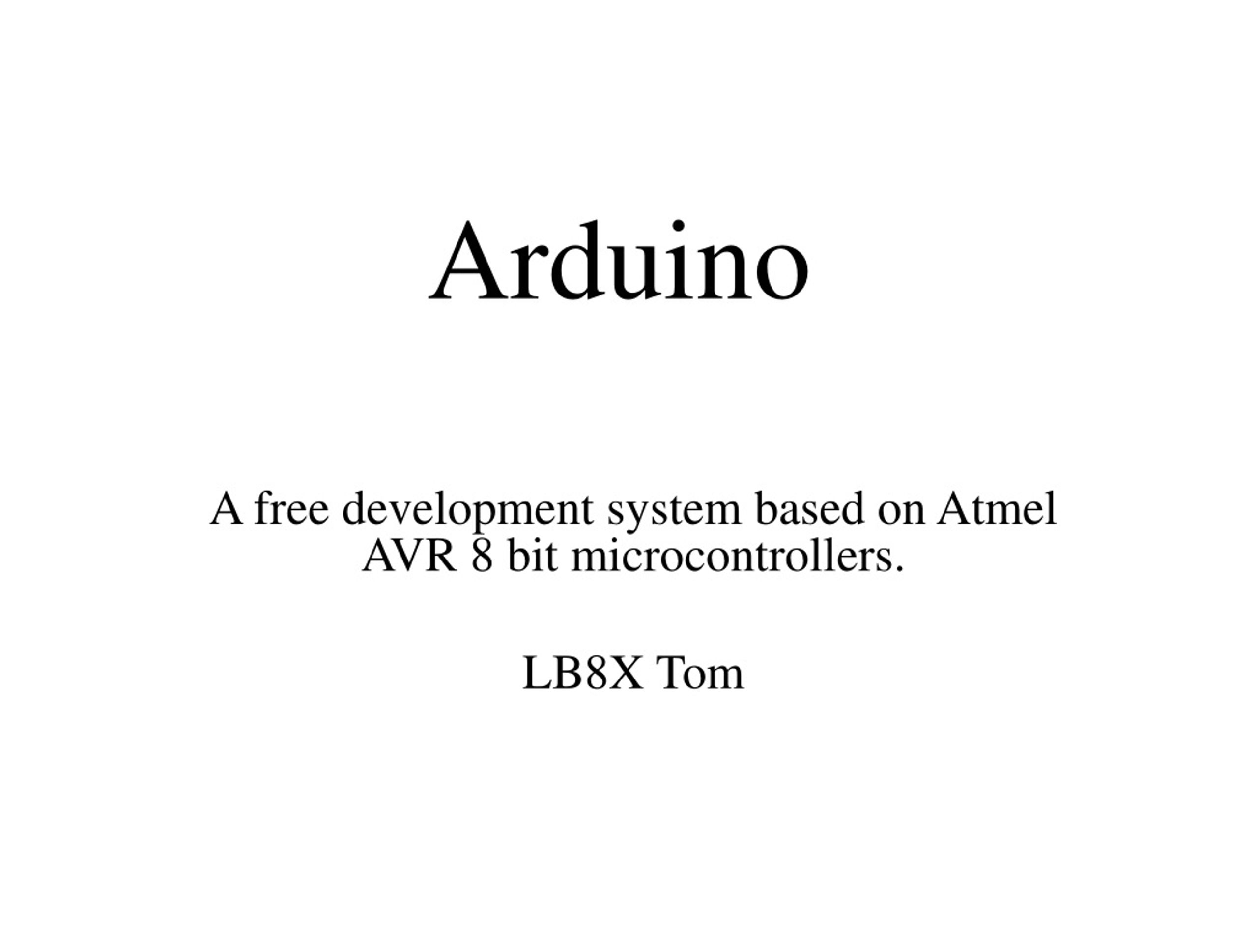 PPT - Arduino PowerPoint Presentation, free download - ID:9239539