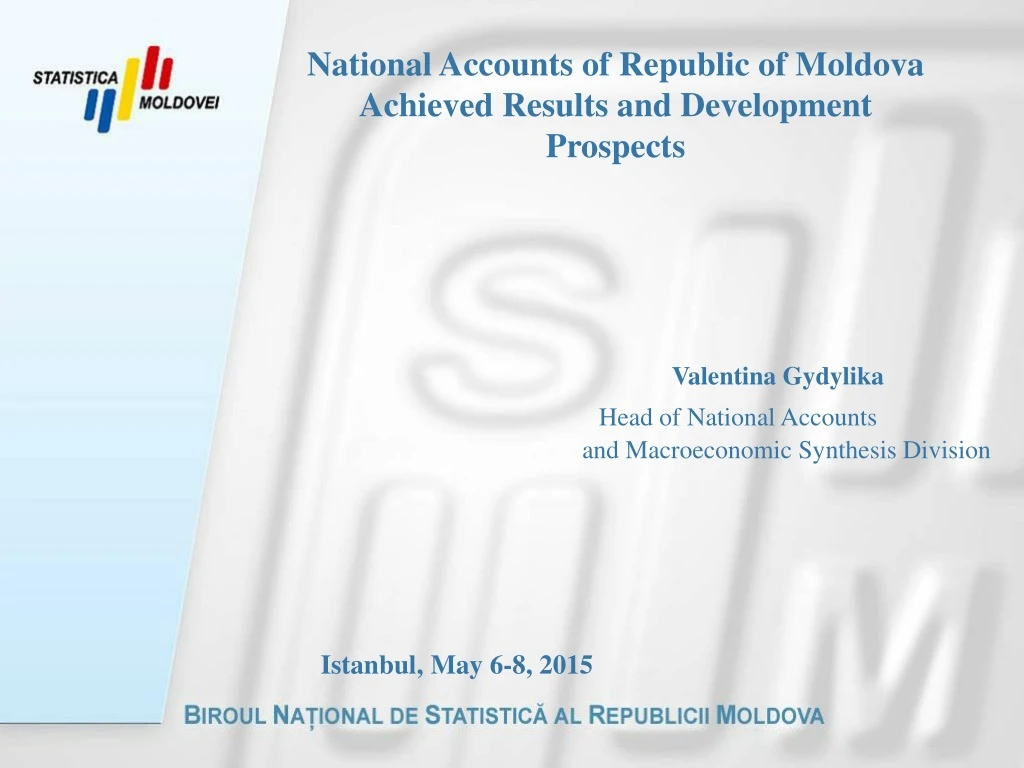 national accounts of republic of moldova achieved