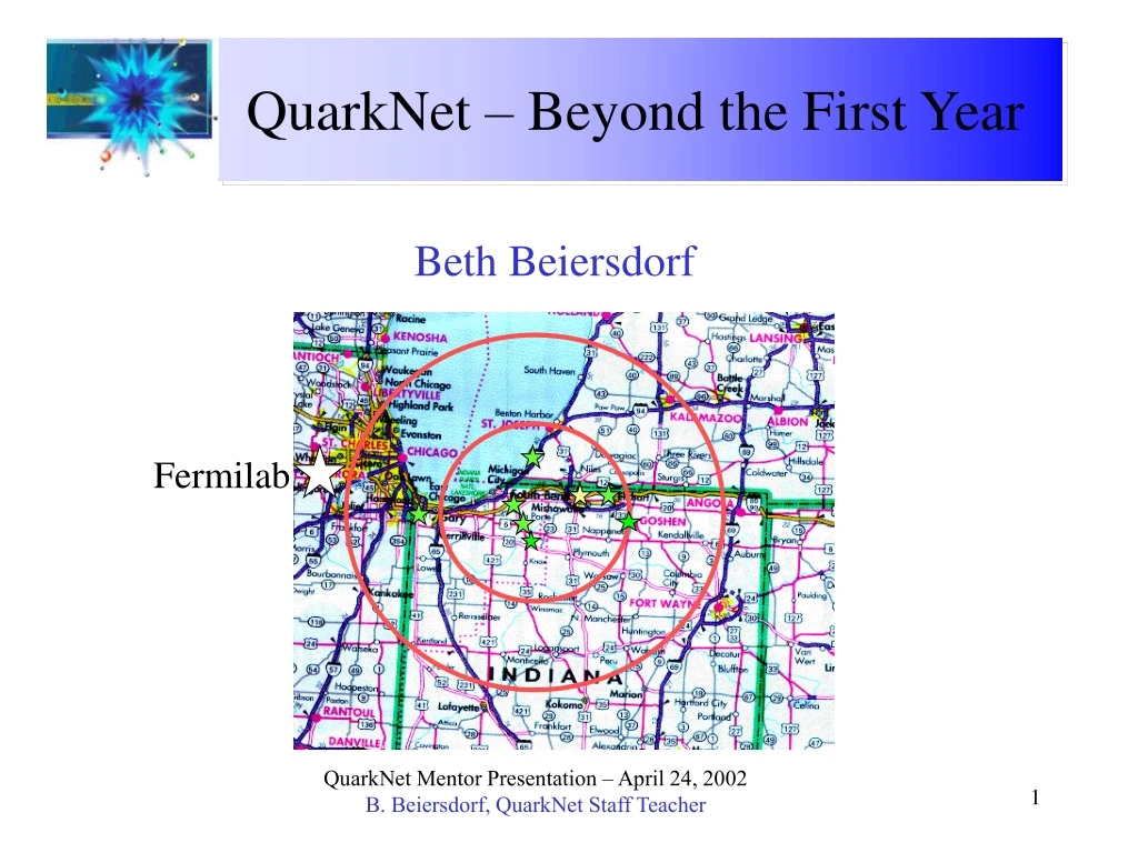 quarknet beyond the first year