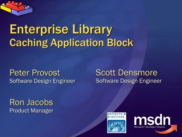 Enterprise Library Caching Application Block