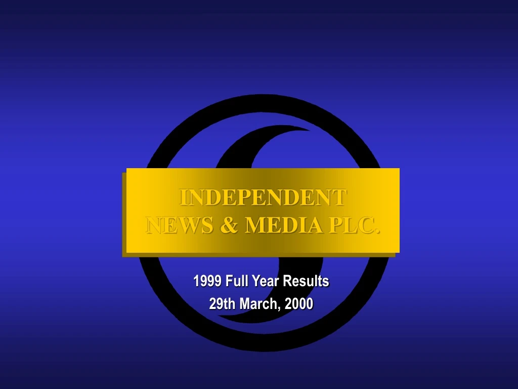 independent news media plc