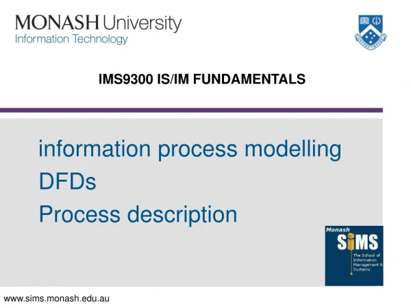 IMS9300 IS/IM FUNDAMENTALS