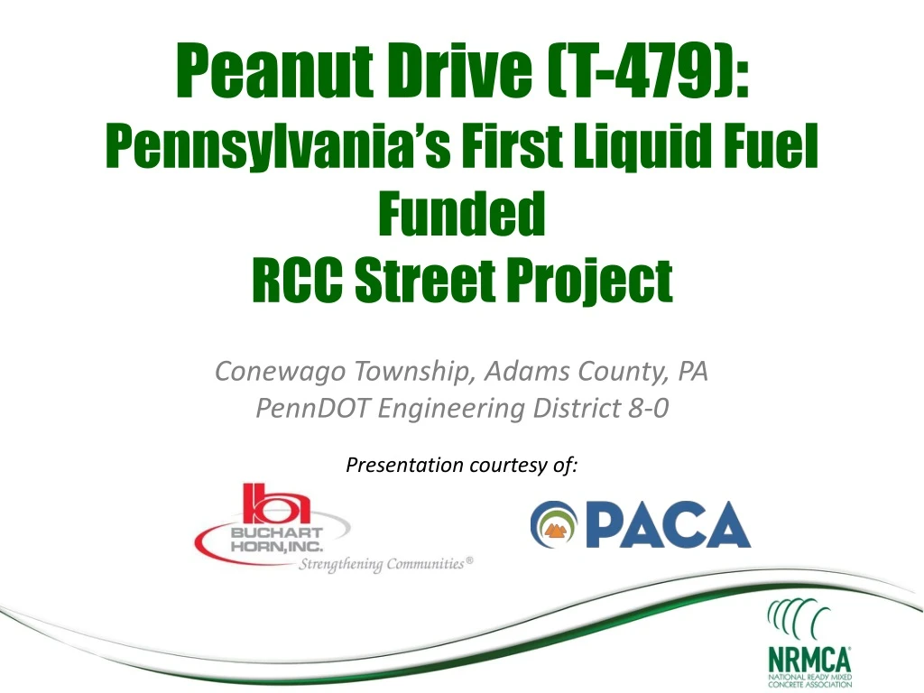 peanut drive t 479 pennsylvania s first liquid