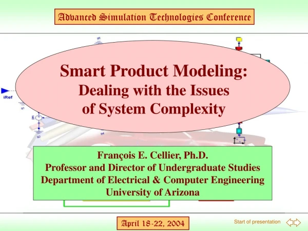 Smart Product Modeling: Dealing with the Issues of System Complexity