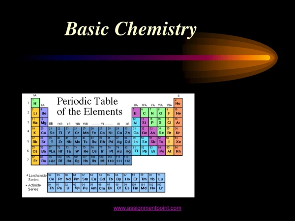 Basic Chemistry