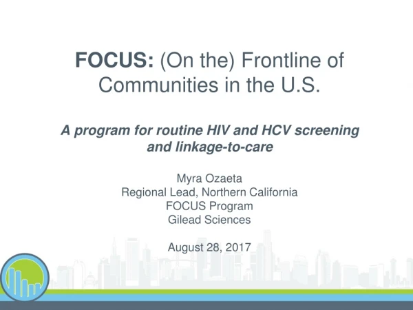 FOCUS: a Public Health Program