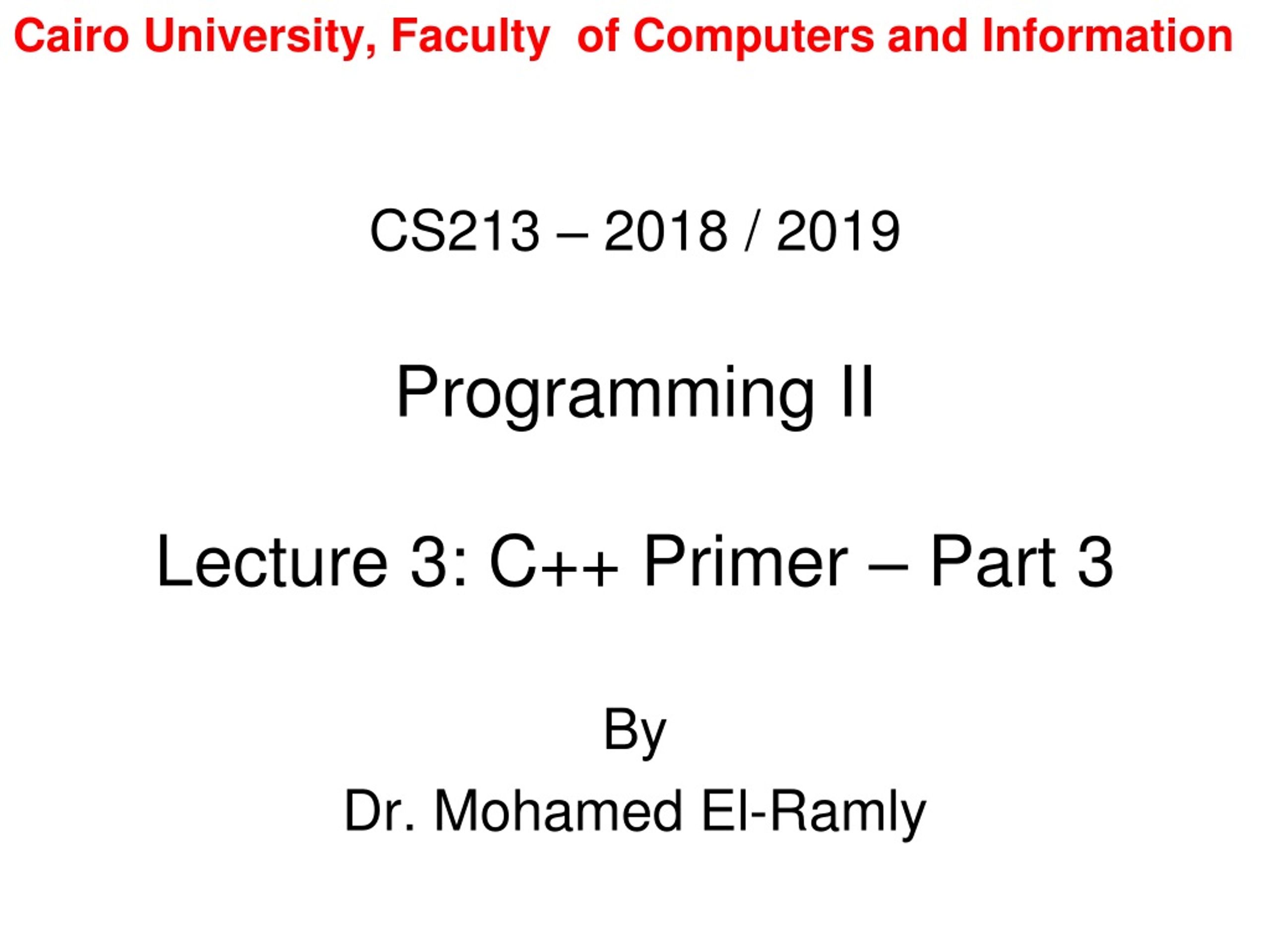 ppt - primitive types, strings, and console i o... PPT - C++ Strings and I/O: Manipulate Data Efficiently | Lecture 3 ...