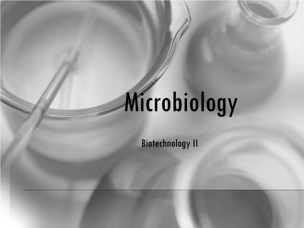 microbiology