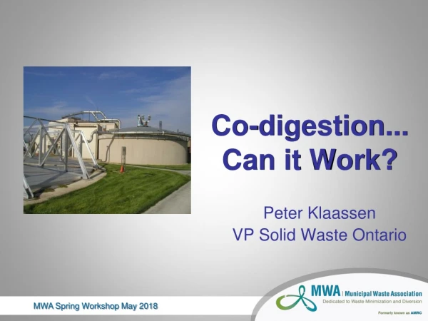 Co-digestion... Can it Work?