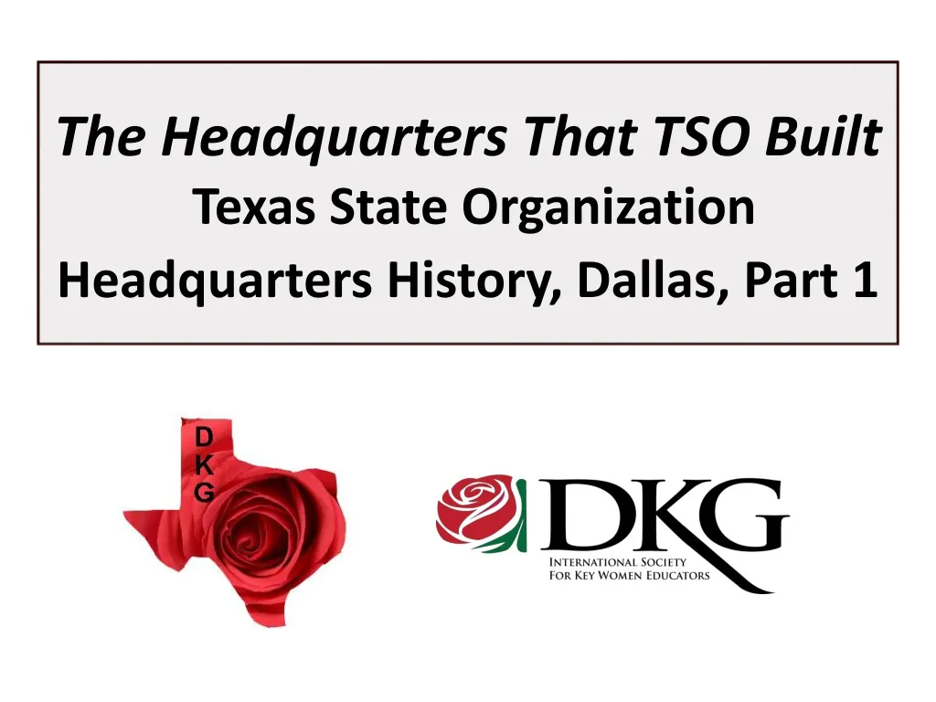 the headquarters that tso built texas state organization headquarters history dallas part 1