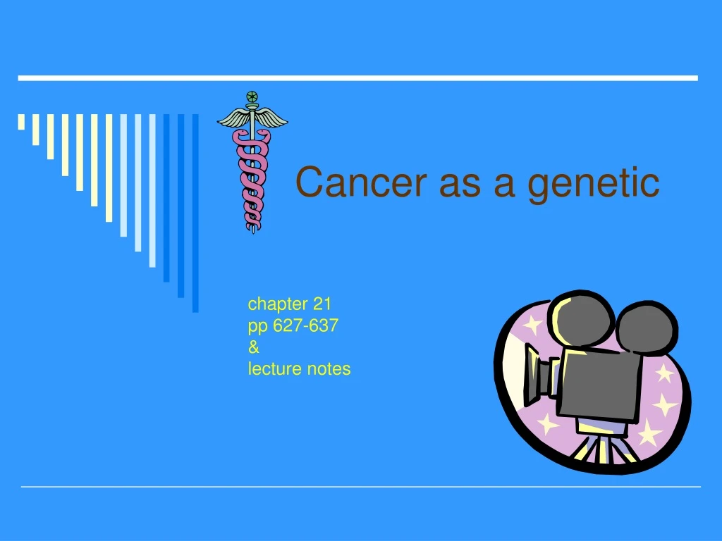 cancer as a genetic