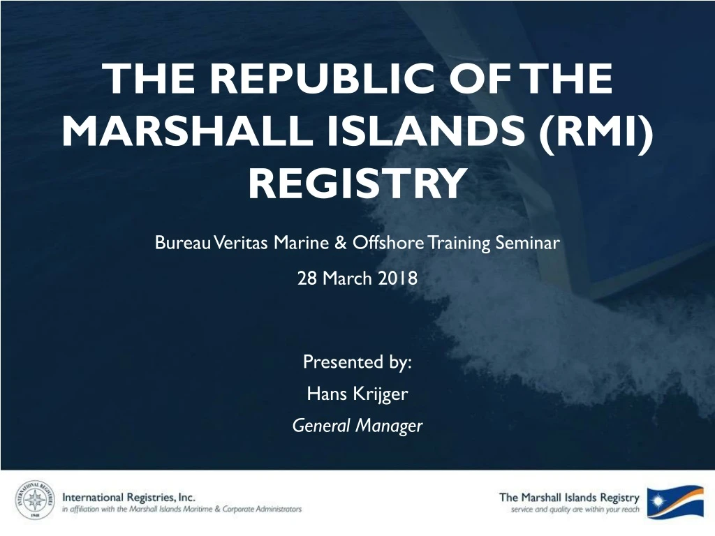 the republic of the marshall islands rmi registry