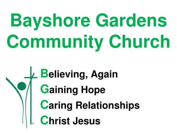 Bayshore Gardens Community Church