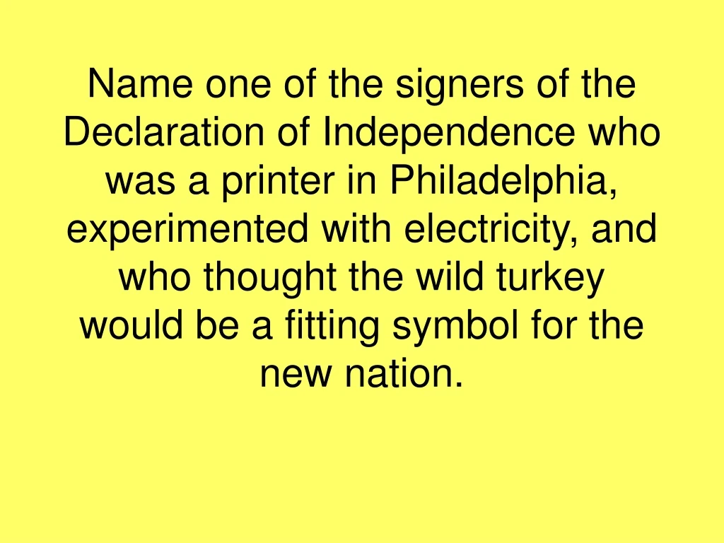name one of the signers of the declaration
