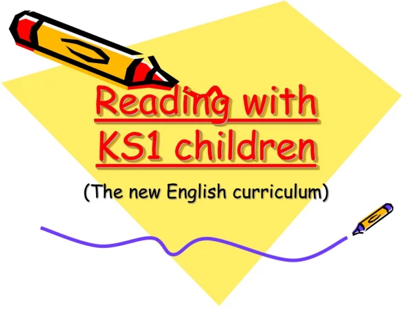 Reading with KS1 children