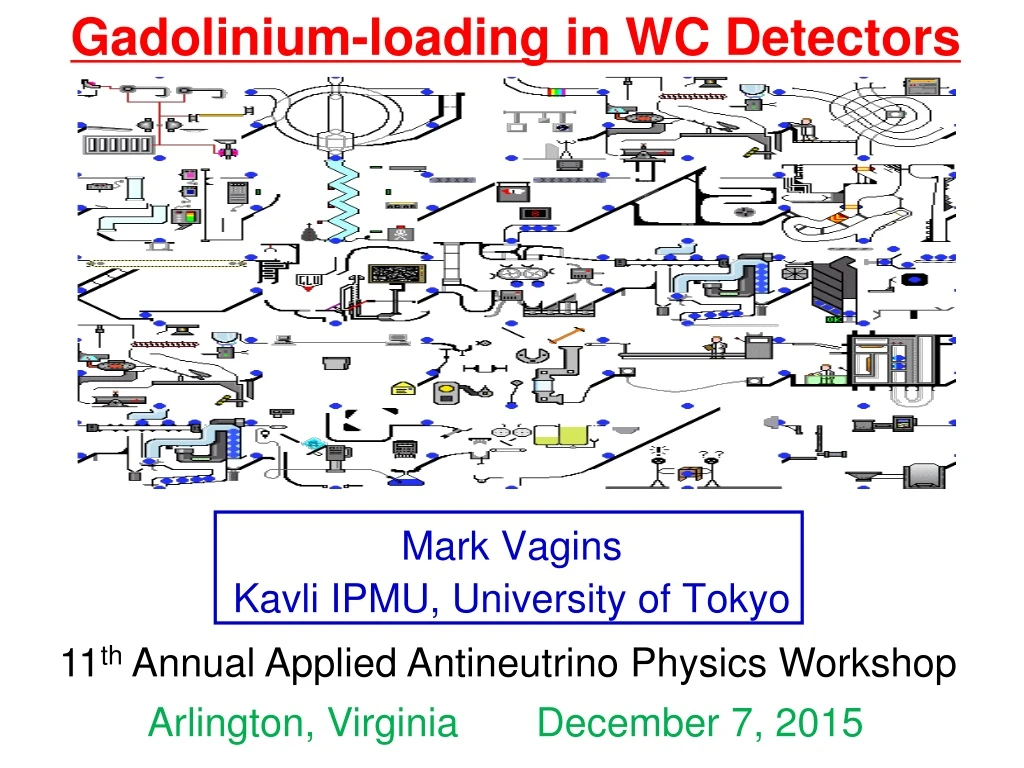 gadolinium loading in wc detectors