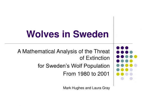 Wolves in Sweden