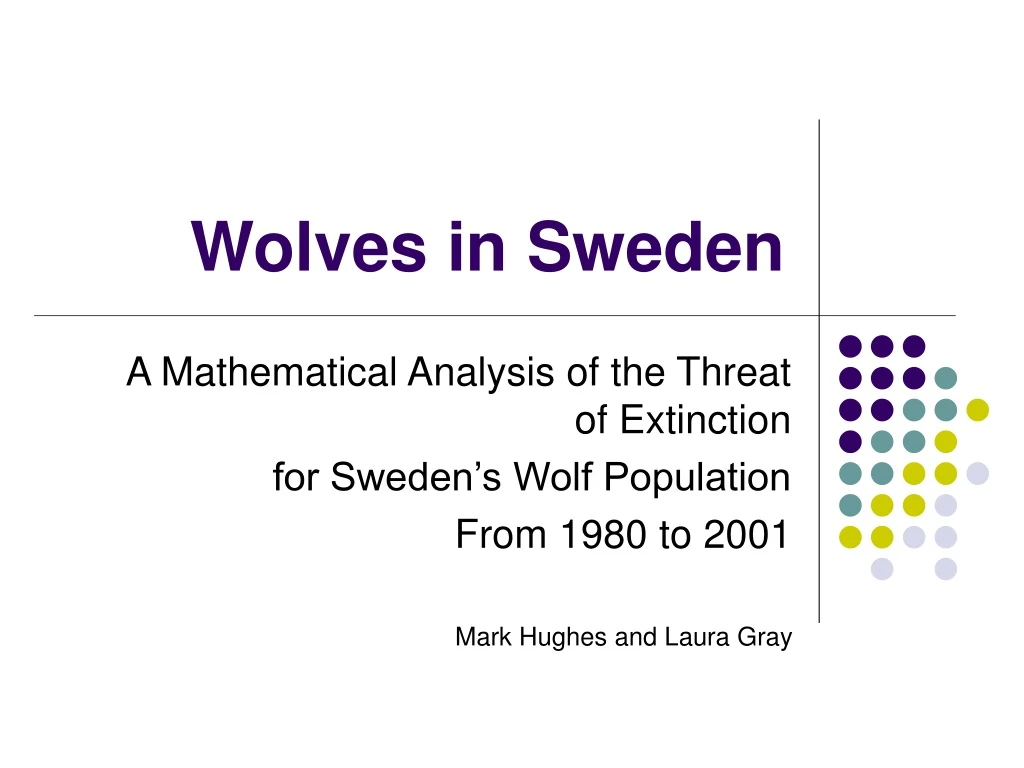 wolves in sweden