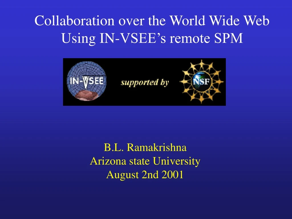 collaboration over the world wide web using