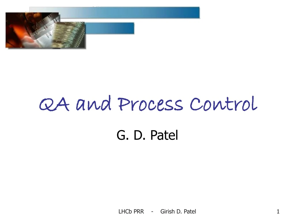 qa and process control