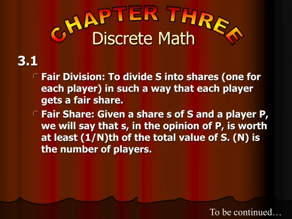 Discrete Math