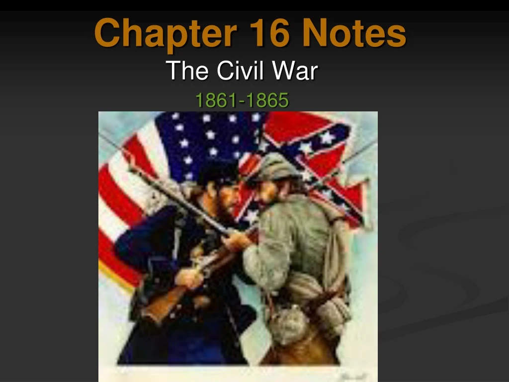 chapter 16 notes