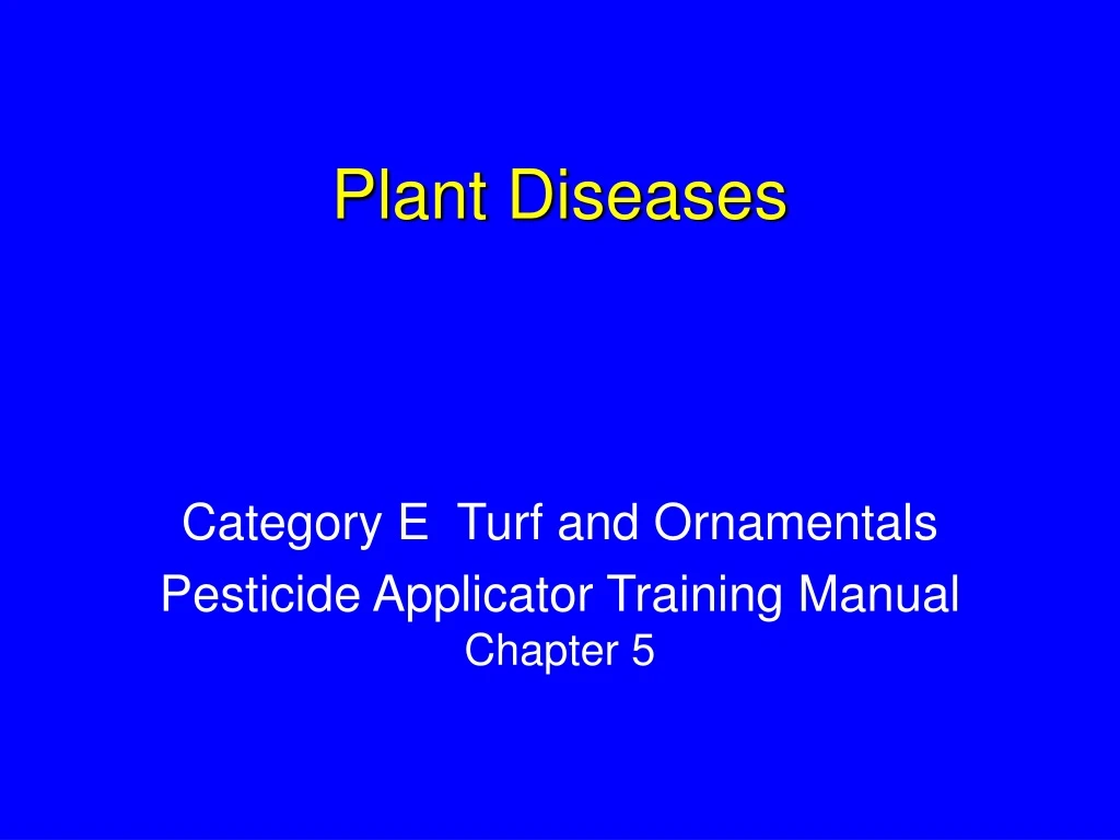 plant diseases