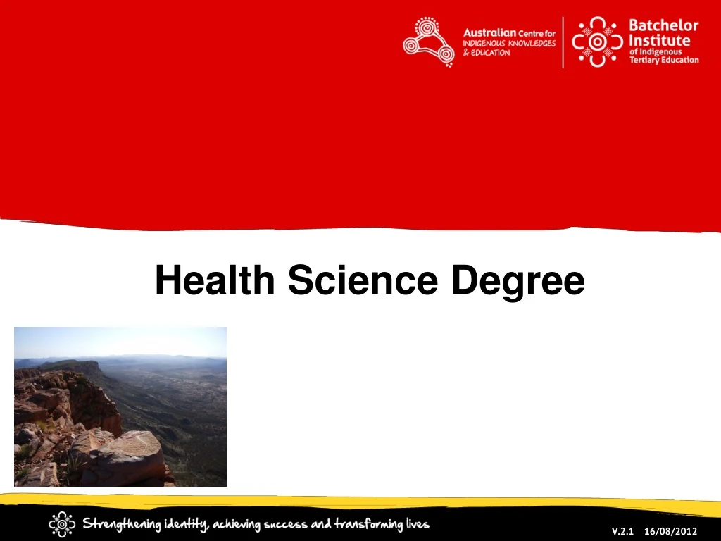 health science degree