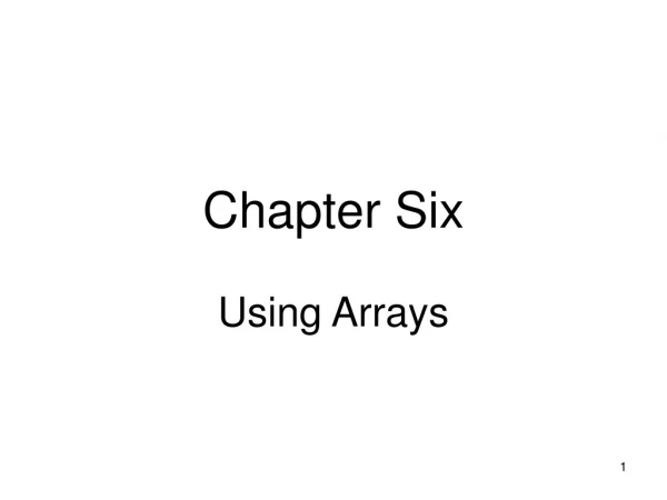 Chapter Six