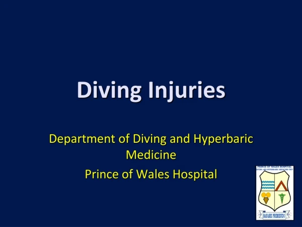 Diving Injuries