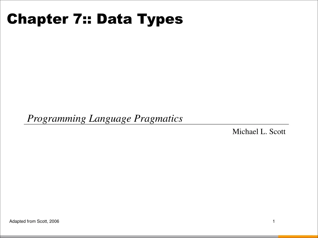 chapter 7 data types