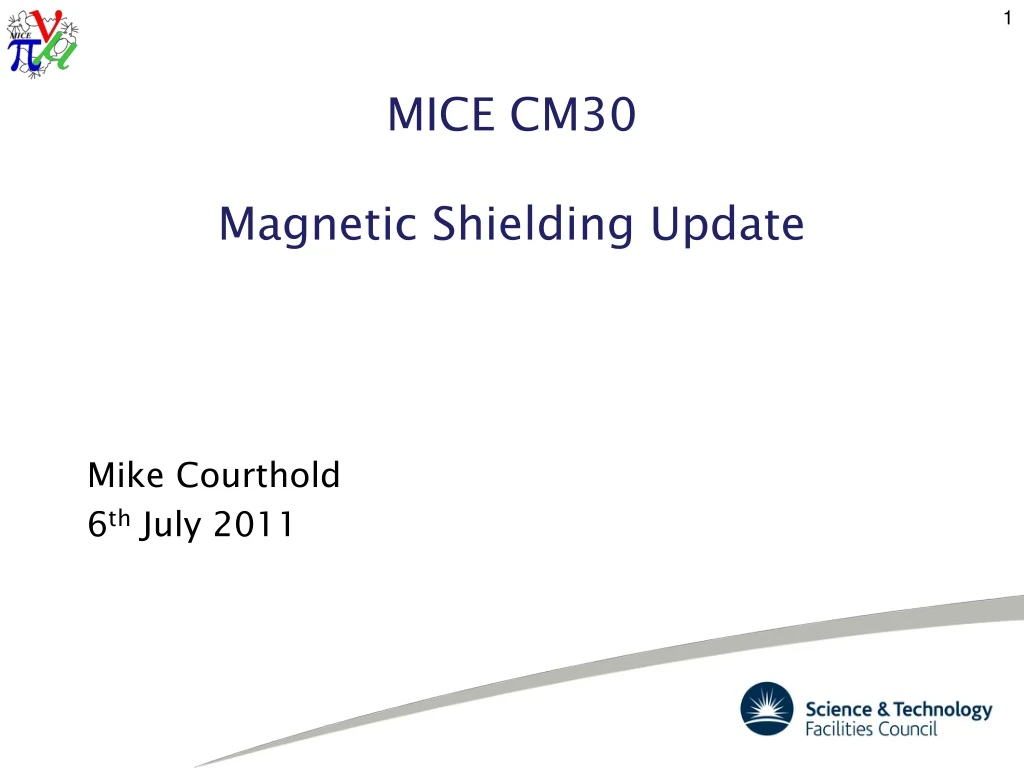 mice cm30 magnetic shielding update