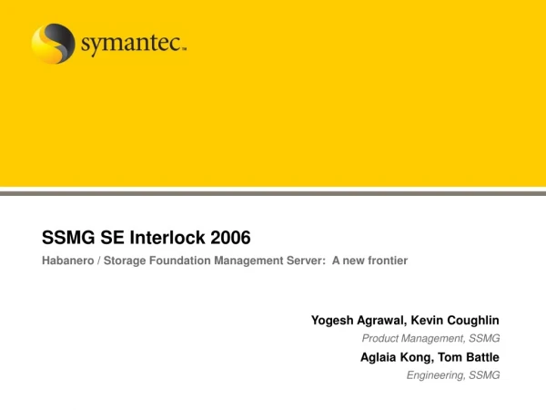 SSMG SE Interlock 2006
