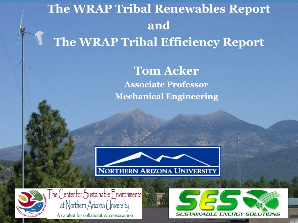 the wrap tribal renewables report and the wrap