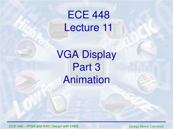 VGA Display Part 3 Animation