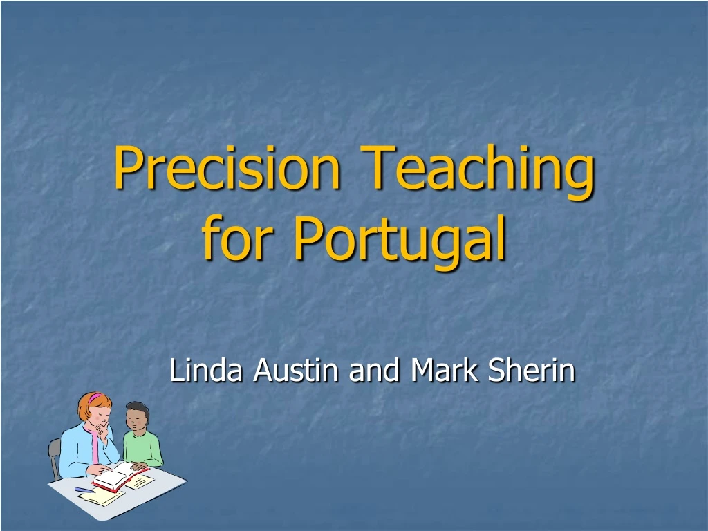 precision teaching for portugal