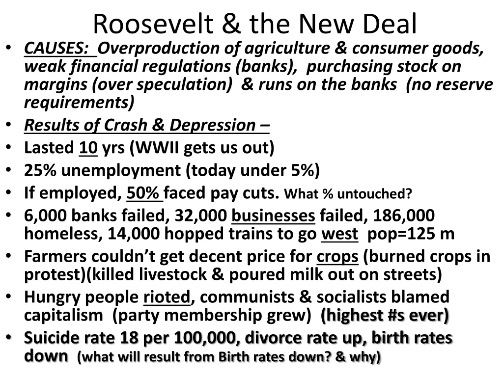 roosevelt the new deal