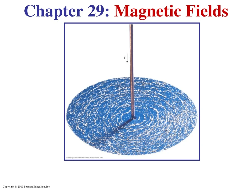 chapter 29 magnetic fields