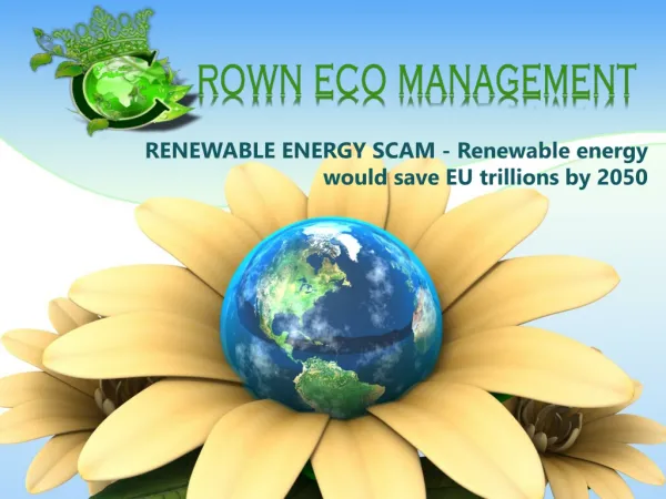 CROWN CAPITAL ECO MANAGEMENT RENEWABLE ENERGY SCAM - Renewab