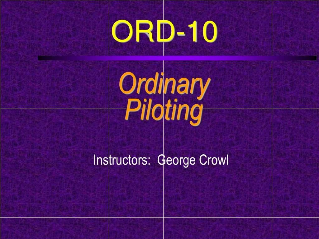 ord 10