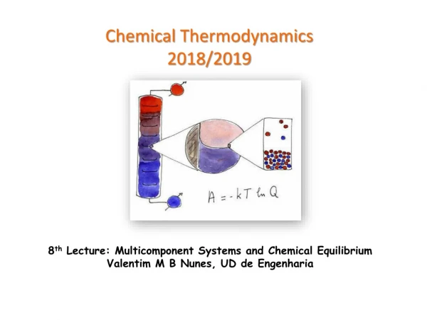 Chemical Thermodynamics 2018/2019