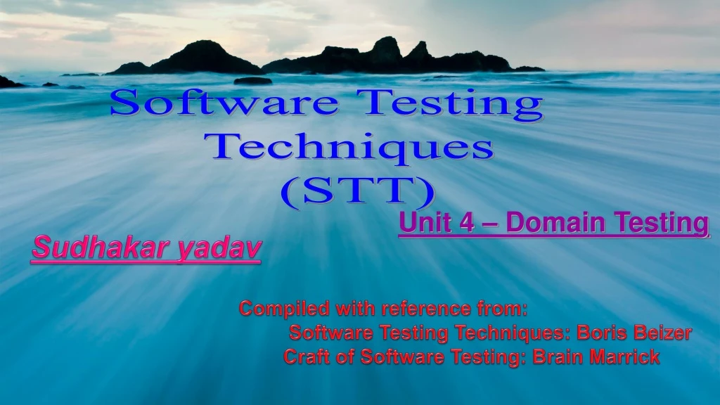 software testing techniques stt
