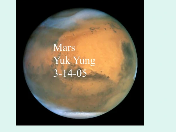 Mars Yuk Yung 3-14-05