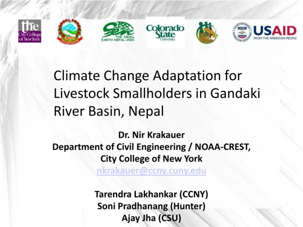 Climate Change Adaptation for Livestock Smallholders in Gandaki River Basin, Nepal