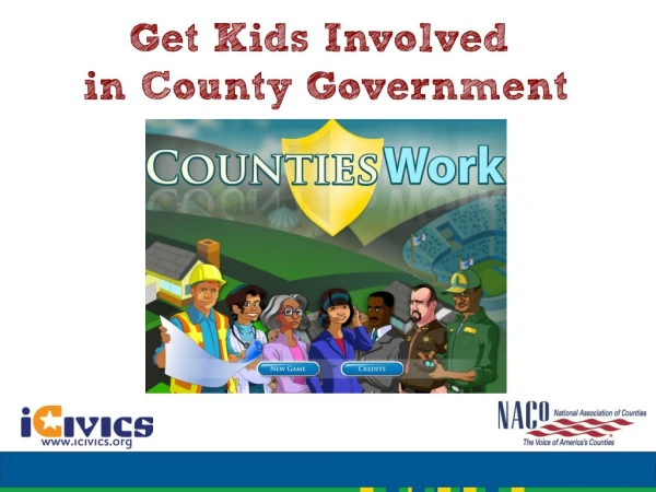 Get Kids Involved  in County Government
