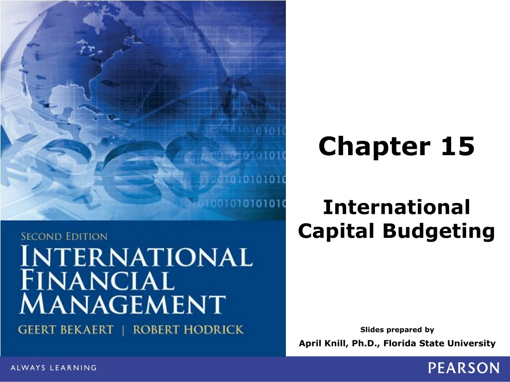 chapter 15 international capital budgeting