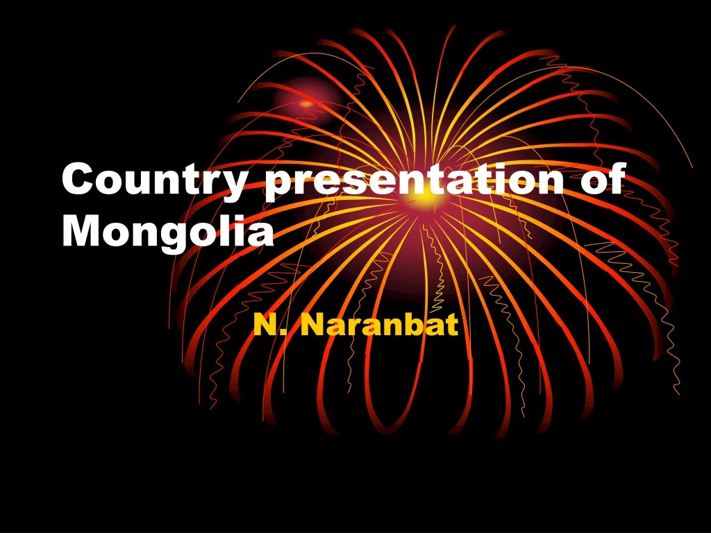 country presentation of mongolia