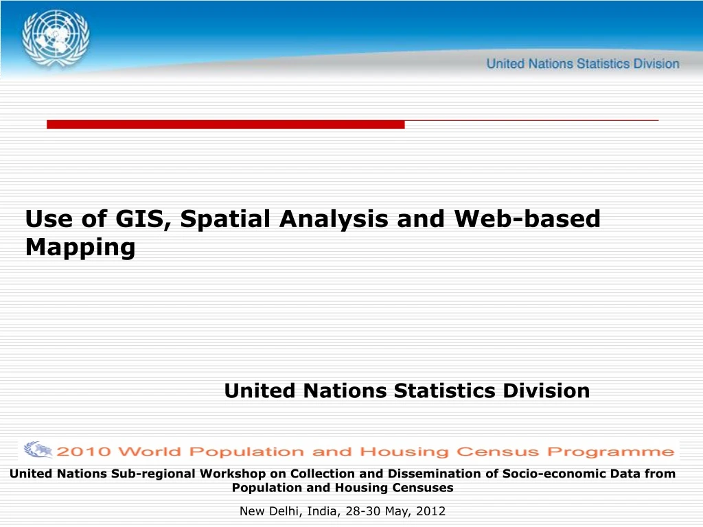 use of gis spatial analysis and web based mapping