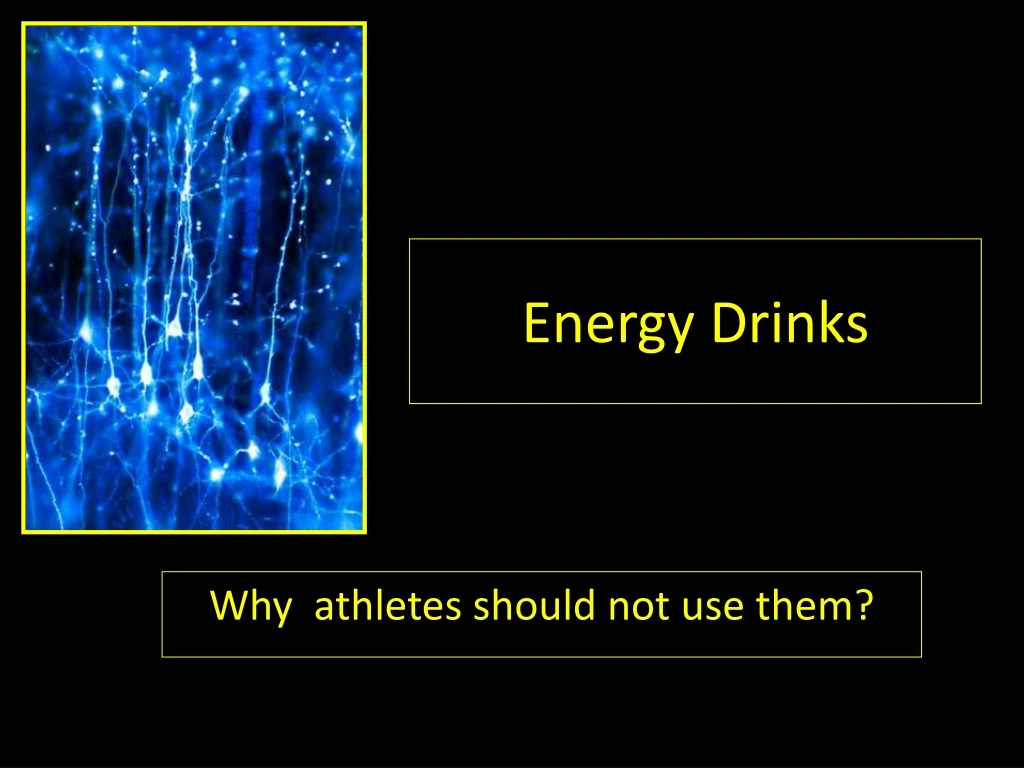 energy drinks