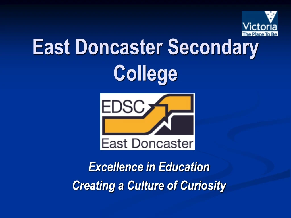 east doncaster secondary college